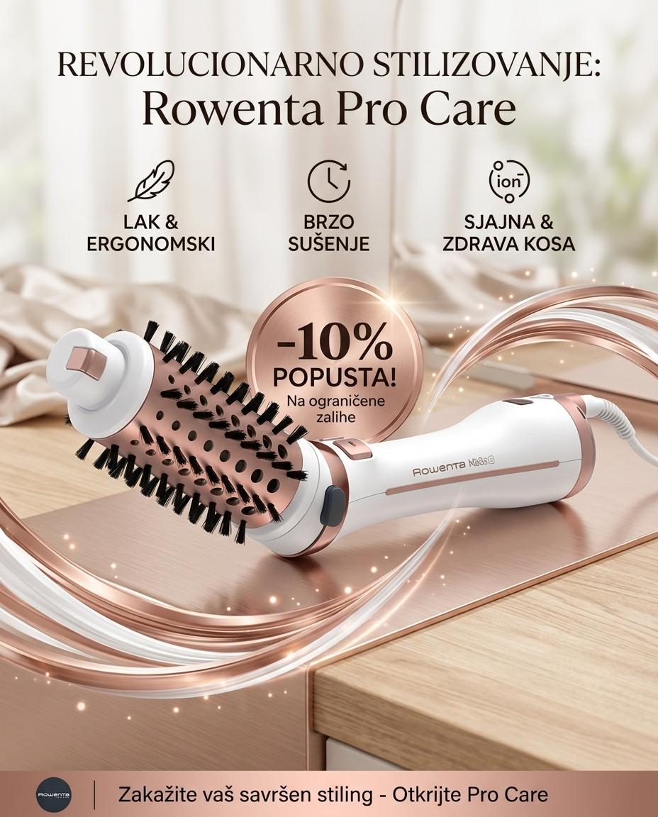 Rotirajuća četka Rowenta CF9720